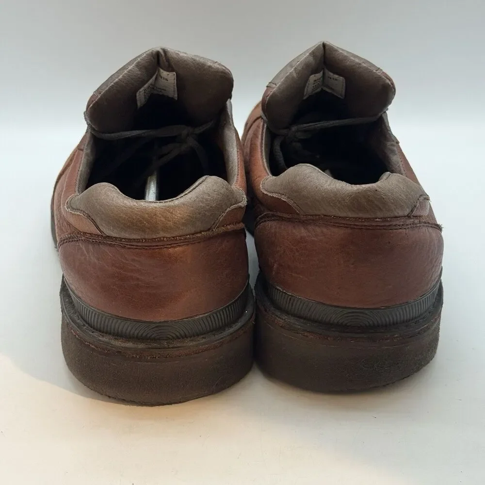 Footonic II Eva-Tech Walkabout Brown Leather Shoe Men 16 E6 Wide Lace Up Sneaker